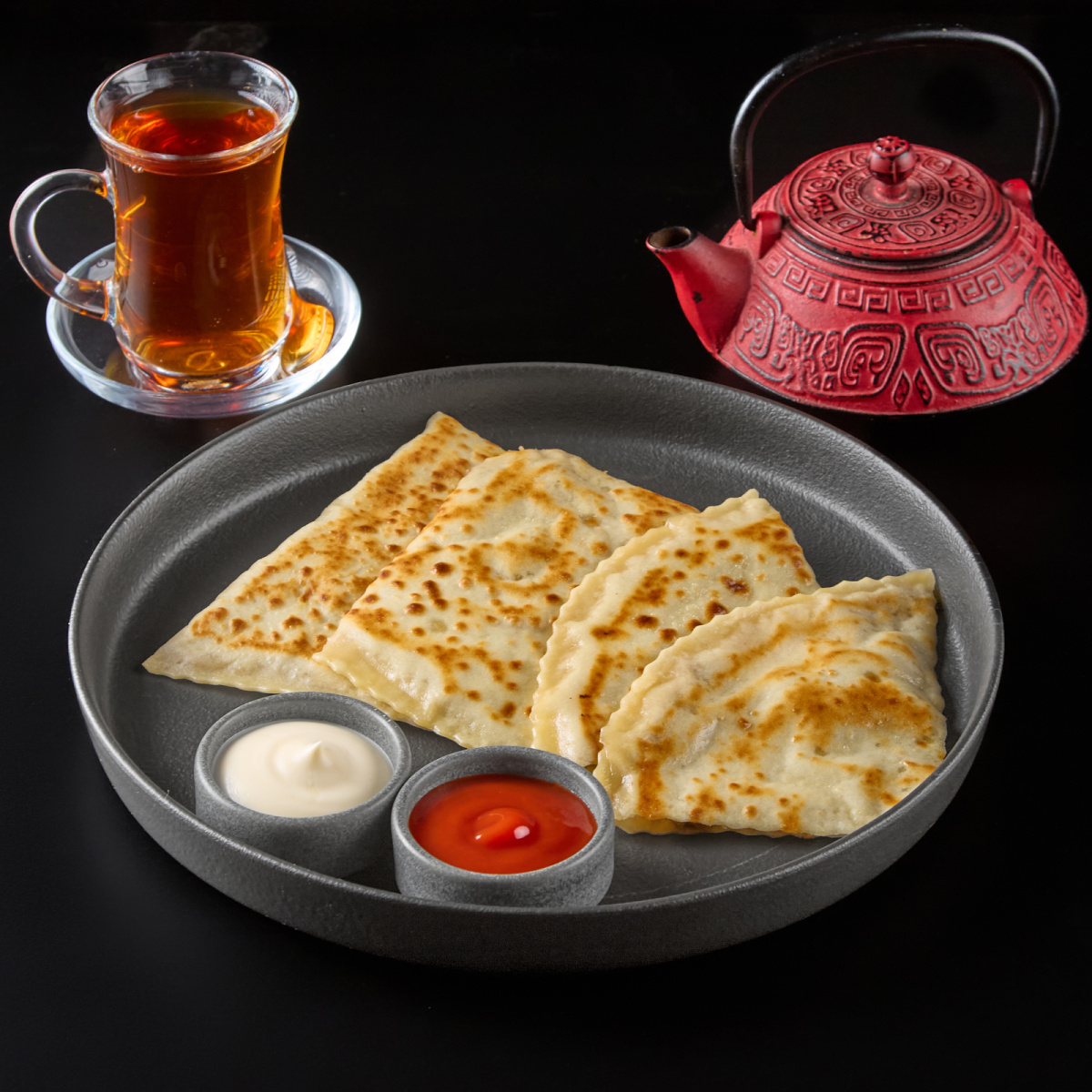 Кутабы с говядиной